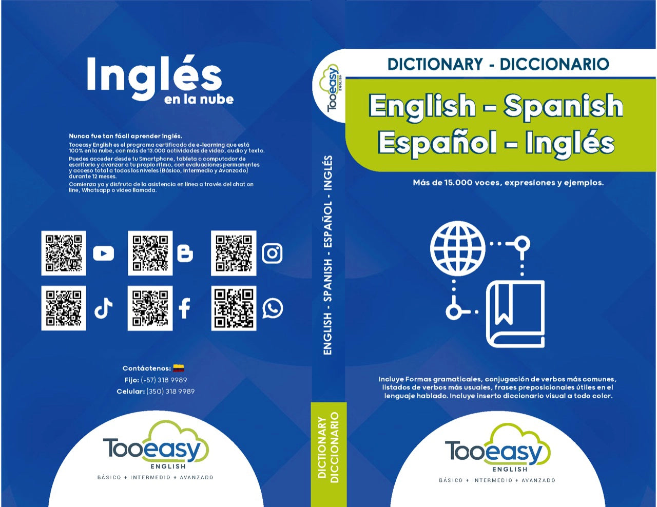 Kit diccionario Too-Easy English