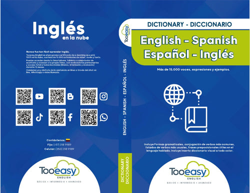 Kit diccionario Too-Easy English