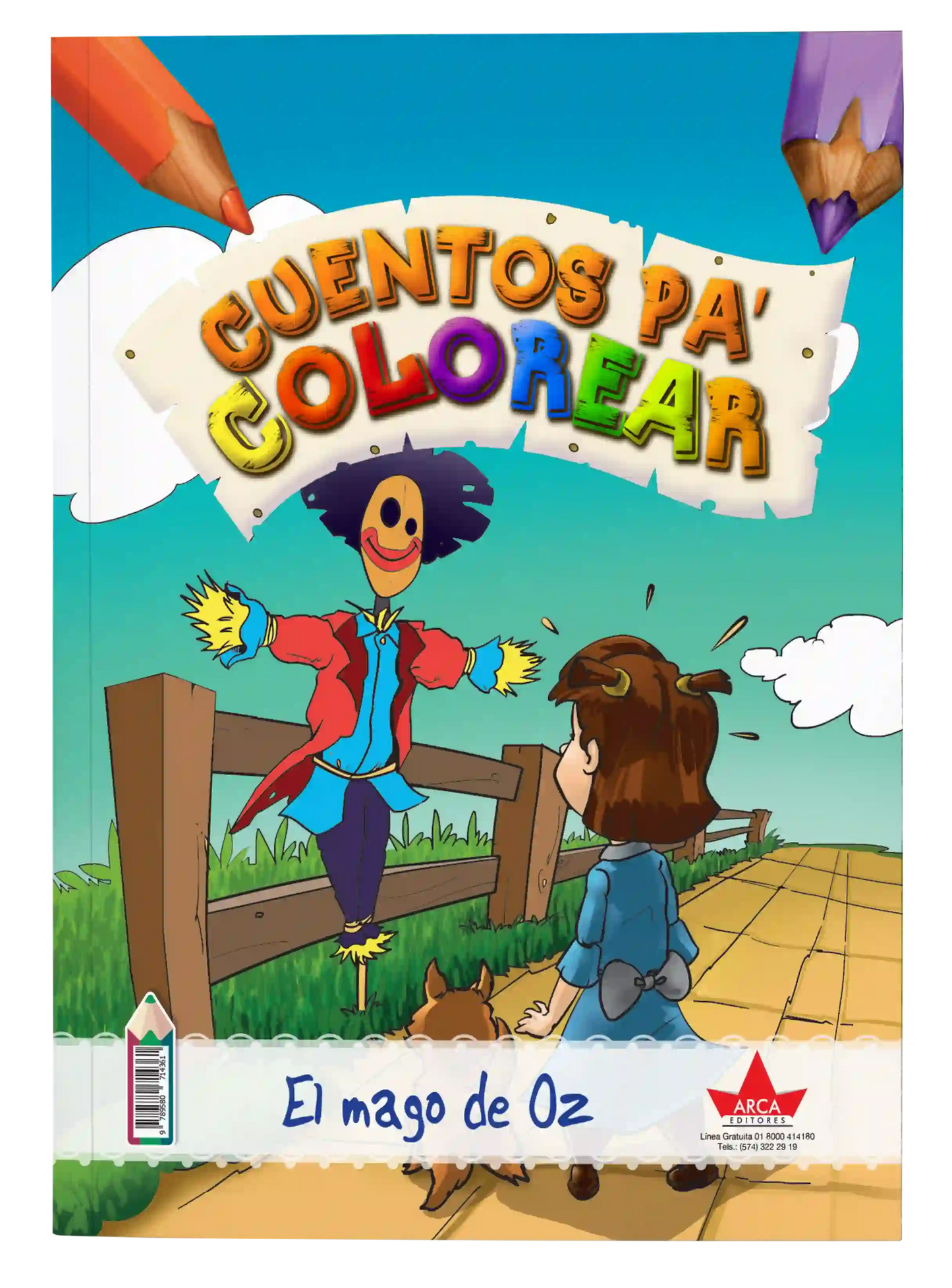 CUENTOS PA COLOREAR EL MAGO DE OZ