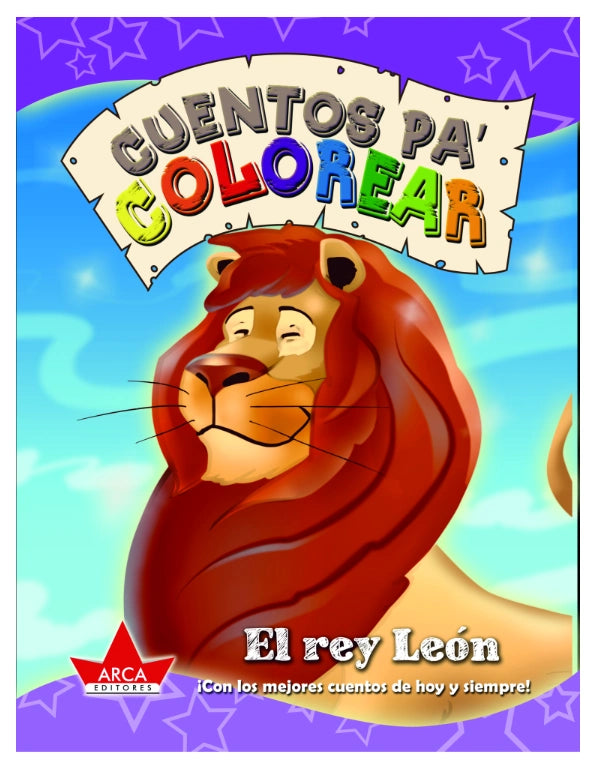 CUENTOS PA COLOREAR EL REY LEÓN