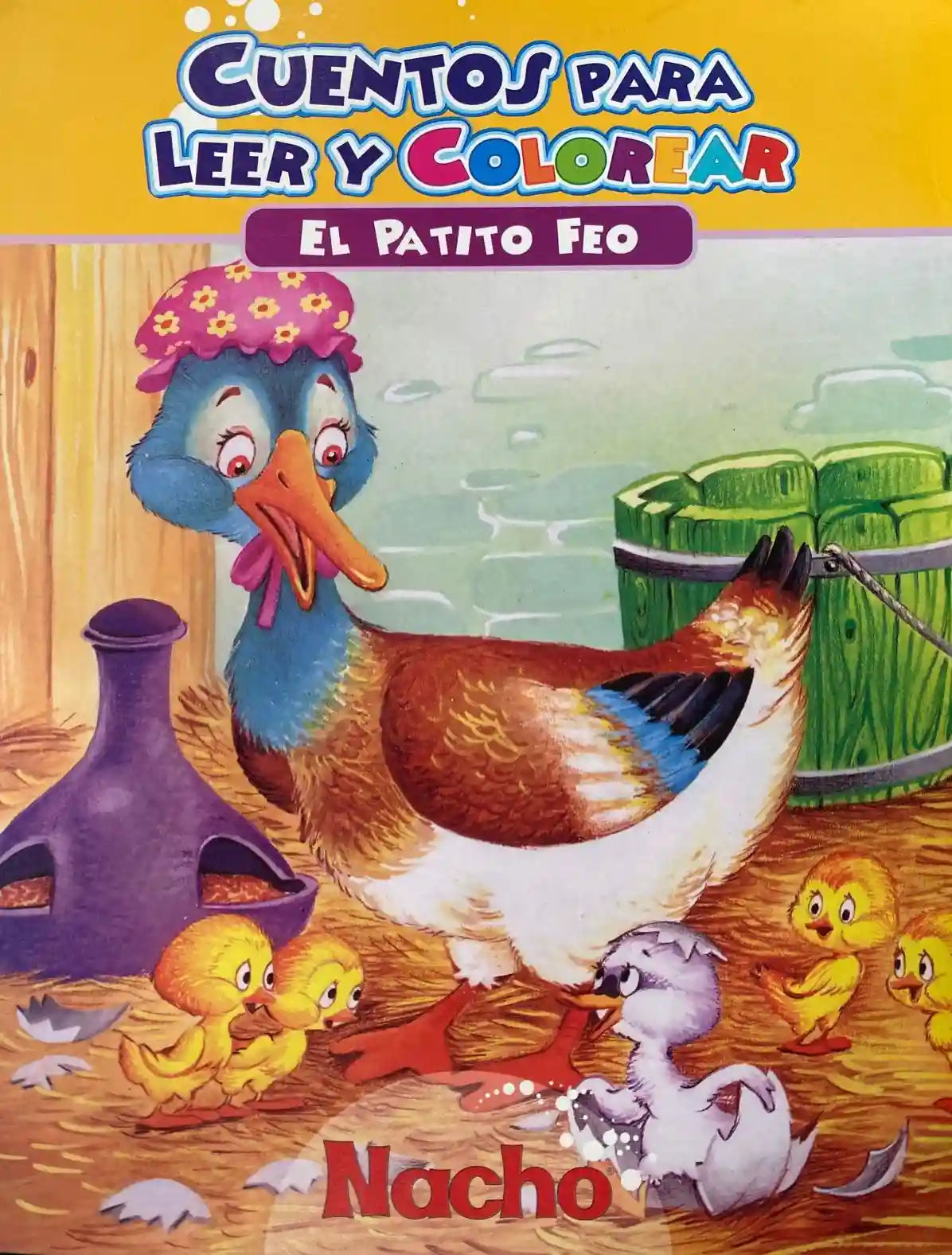CUENTOS PARA LEER Y COLOREAR PATITO FEO