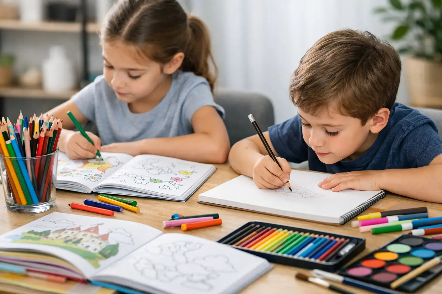 Libros para colorear y dibujar niños: cómo elegir
