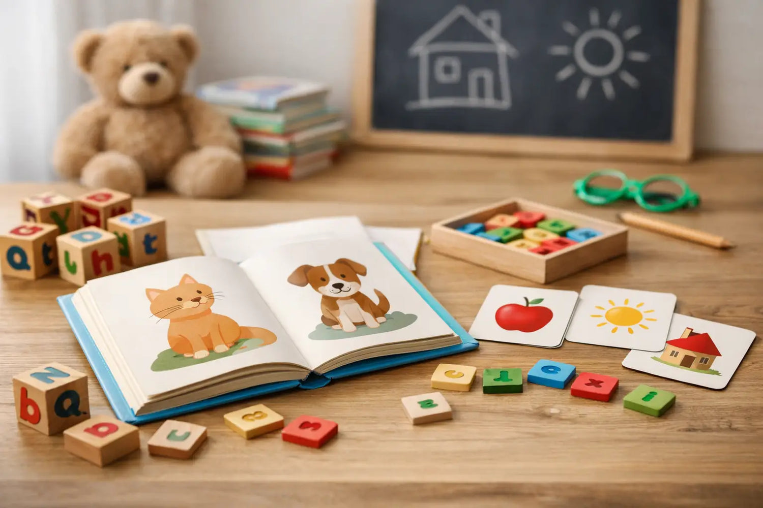 Material didáctico para aprender a leer en casa