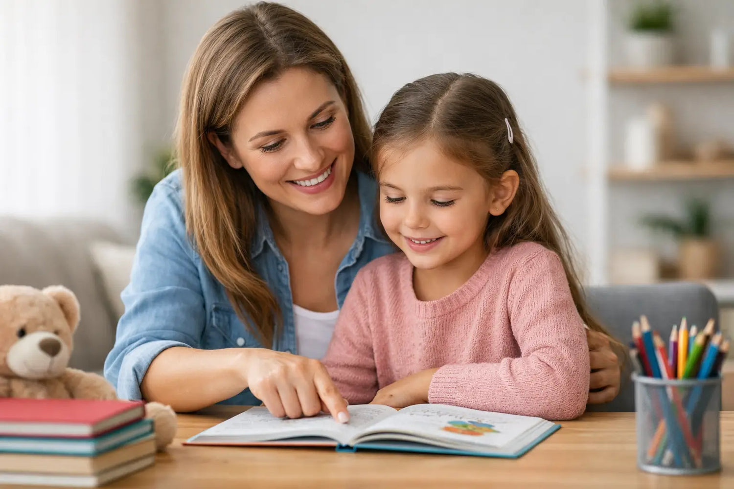 Cómo enseñar a leer en casa sin frustración