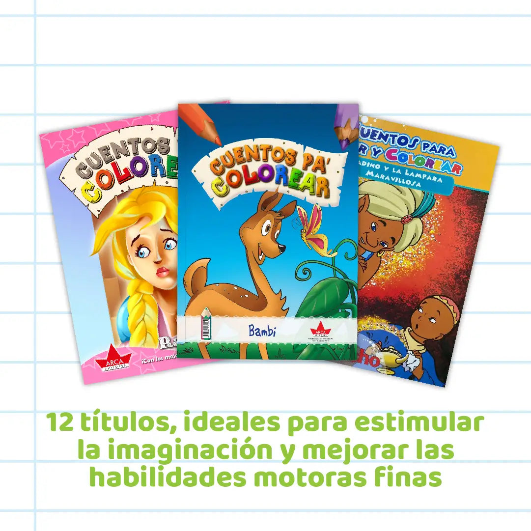 KIT NACHO APRENDE, LEE Y COLOREA