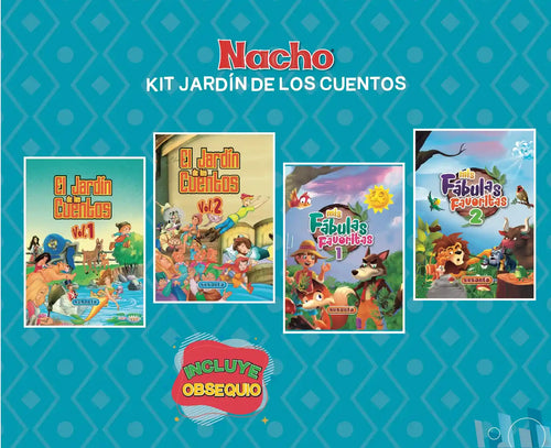 KIT JARDIN DE LOS CUENTOS