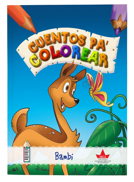 CUENTOS PA COLOREAR BAMBI