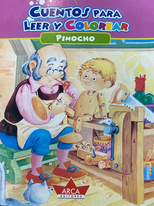 CUENTOS PARA LEER Y COLOREAR PINOCHO