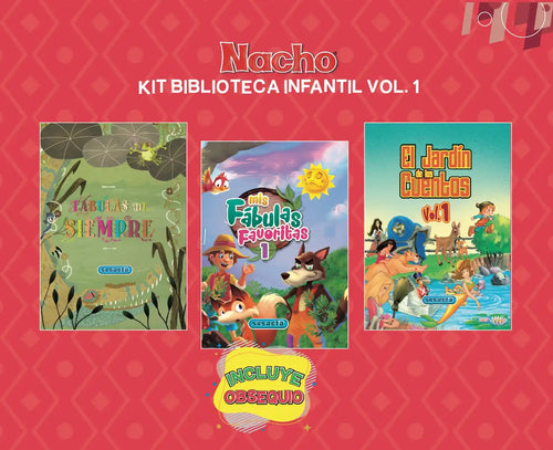 KIT BIBLIOTECA INFANTIL VOL.1